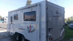 Jayco caravan fully repaired insurance repairs fixed caravan