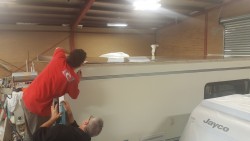 Motorhome and RV roof repairs Motorhome and RV roof repairs